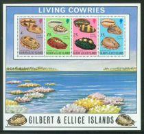 Gilbert & Ellice Islands - 1975 Shells Block MNH__(THB-477) - Gilbert- En Ellice-eilanden (...-1979)