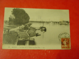 SAONE ET LOIRE-MACON-16-LA SAONE VERS LE CHEMIN DU PONT VERS-LL-ANIMEE - Macon