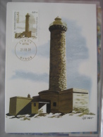 Greece 2009  Lighthouses Set Of 5 Maximum Cards - Tarjetas – Máximo