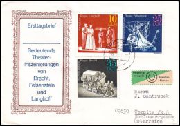 Germany GDR, Cover Dresden To Ternitz - Covers & Documents