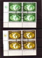 1980. UN Vienna, Women Decade,   Block Of 4, Used With First Day Cancellation - Used Stamps