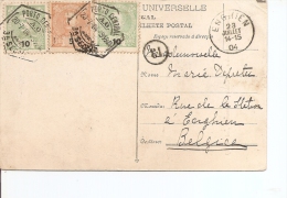 Portugal ( Carte Postale De 1904 Vers La Belgique à Voir) - Marcophilie