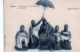 Afrique Noire  Dahomey - Bénin :  Algérie Behanzin  Ex-Roi, Sa Famille Et Suite  (voir Scan) Non Voyagée - Dahome