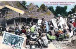 Afrique Noire  Dahomey - Bénin :  Porto-Novo  Le Marché     ( Voir Scan) - Dahomey