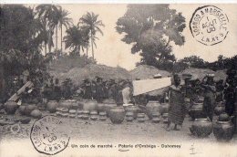 Afrique Noire  Dahomey - Bénin :  Marché A La Poterie  Ombéga  ( Voir Scan) - Dahomey