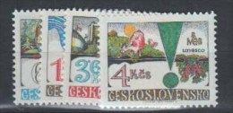 Tchécoslovaquie   1979            N°  2340 / 2343    COTE       6 € 00        ( C 83 ) - Unused Stamps