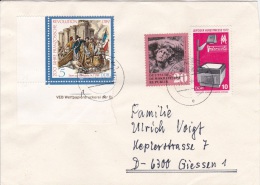 D 030) DDR MiNr 3258 DV Druckvermerk, 1782 U.a. (Franz.Revolution, Pergamon, Interscola 1972) - Used Stamps