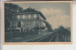 5860 ISERLOHN - GRÜNE, Bahnhof Dechenhöhle, 1923 - Iserlohn