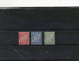 3 Valeurs Taxe N° 12/14 Neuf * - Unused Stamps