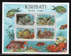 Kiribati - 1985 Fishes Block MNH__(THB-690) - Kiribati (1979-...)