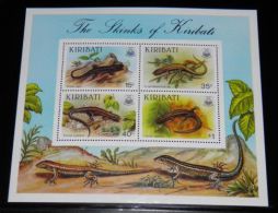 Kiribati - 1987 Lizards Block MNH__(THB-2807) - Kiribati (1979-...)