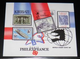 Kiribati - 1989 Philexfrance´89 Block MNH__(THB-3846) - Kiribati (1979-...)