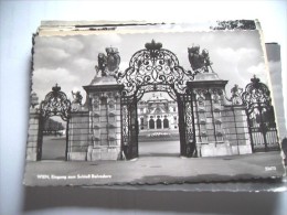 Oostenrijk  Österreich Wenen Wien 97 Schloss Eingang - Palacio De Schönbrunn