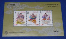 Macau - 1996 Legends Block MNH__(THB-3769) - Hojas Bloque