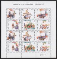 Macau - 1998 Street Vendors Sheet MNH__(THB-3127) - Blocks & Kleinbögen