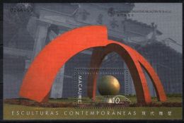 Macau - 1999 Sculptures Block MNH__(TH-3843) - Blocks & Sheetlets