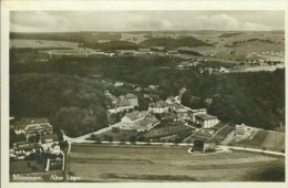 Münsingen Schw. Alb Flugzeugaufnahme Altes Lager Sw 17.2.1934 - Muensingen