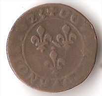 DOUBLE TOURNOIS 1623 - 1610-1643 Louis XIII The Just