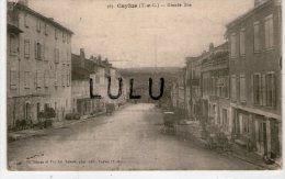 DEPT 82 : Caylus , Grande Rue  (2 Scans) - Caylus