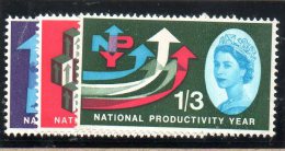 Gde BRETAGNE : TP N° 367A/369A ** - Unused Stamps