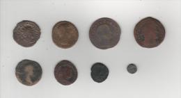 Lot De 8 Monnaies Romaines Ou Antique, à Nettoyer Et Classifier - Andere & Zonder Classificatie