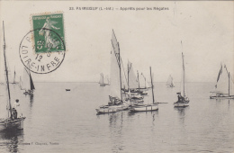 ¤¤   33 -  PAIMBOEUF  - Apprêts Pour Les Régates  - Bateaux - Voiliers    ¤¤ - Paimboeuf