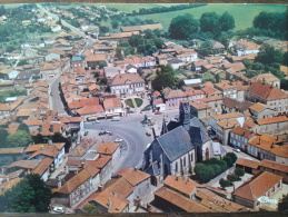 52 - ECLARON - Vue Générale Aérienne. (L'Eglise, Le Centre Du Village) - Eclaron Braucourt Sainte Liviere