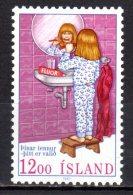 (SA0576) ICELAND, 1987 (Dental Protection). Mi # 673. MNH** Stamp - Neufs