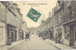 58 - Saint Pierre Le Moutier : Rue De Paris - Saint Pierre Le Moutier