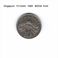 SINGAPORE    10  CENTS  1986  (KM # 51) - Singapore