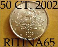 !!! N. 1 COIN/MONETA DA 50 CT. ITALIA 2002 UNC/FDC !!! - Italie