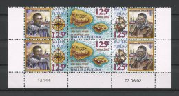 WALLIS Et FUTUNA  2002 N° 575/77 **  Neufs = MNH Paire Datée Superbe C: 10,05€ Iles Horn. Lemaire, Schouten - Unused Stamps