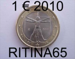 !!! N. 1 COIN/MONETA DA 1 € ITALIA 2010 UNC/FDC !!! - Italia