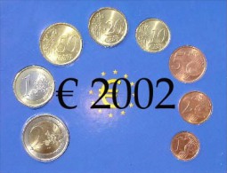 !!! FOLDER ITALIA 2002 N. 8 COINS UNC/FDC !!! - Italie