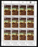 Marshall Islands - 1991 Japanese Occupation Sheet MNH__(THB-2853) - Marshall