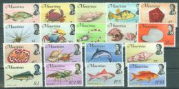 Mauritius - 1969 Marine Life MNH__(THB-409) - Mauritius (1968-...)