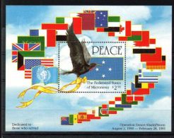 Micronesia - 1991 Birds Block MNH__(TH-2613) - Micronesië