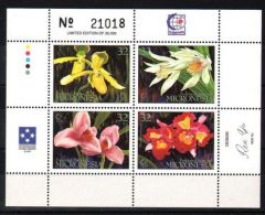 Micronesia - 1995 Flowers Kleinbogen MNH__(TH-2616) - Micronésie