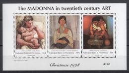 Micronesia - 1998 Christmas Kleinbogen (2) MNH__(TH-12918) - Micronesia