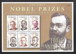 Micronesia - 2001 Nobel Kleinbogen (2) MNH__(THB-1944) - Micronésie