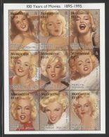 Montserrat - 1995 Movies 100 Years Kleinbogen MNH__(THB-4804) - Montserrat