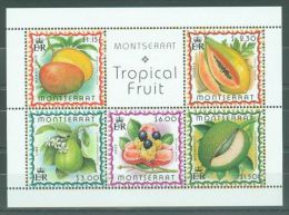 Montserrat - 1999 Fruits Block MNH__(TH-8551) - Montserrat