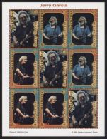 Montserrat - 1999 Jerry Garcia Kleinbogen (4) MNH__(THB-1890) - Montserrat