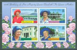 Montserrat - 2000 Queen Mother Block MNH__(TH-8342) - Montserrat