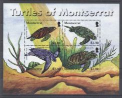 Montserrat - 2007 Turtles Kleinbogen MNH__(TH-5117) - Montserrat