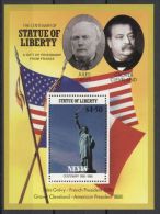 Nevis - 1986 Statue Of Liberty Block (3) MNH__(TH-12642) - St.Kitts En Nevis ( 1983-...)