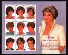 Nevis - 1997 Diana Kleinbogen MNH__(THB-1574) - St.Kitts En Nevis ( 1983-...)