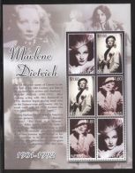 Nevis - 2003 Marlene Dietrich Kleinbogen MNH__(THB-4779) - St.Kitts En Nevis ( 1983-...)