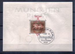Germany 1937 - Brown Ribbon Horse Race At Munich - Riem Race Course - Usados