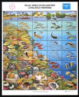 Palau - 1986 Marine Life Sheet MNH__(THB-1820) - Palau